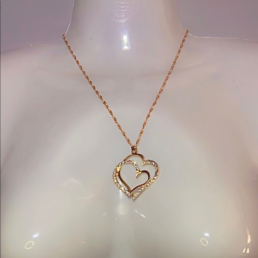 18K gold plated necklace